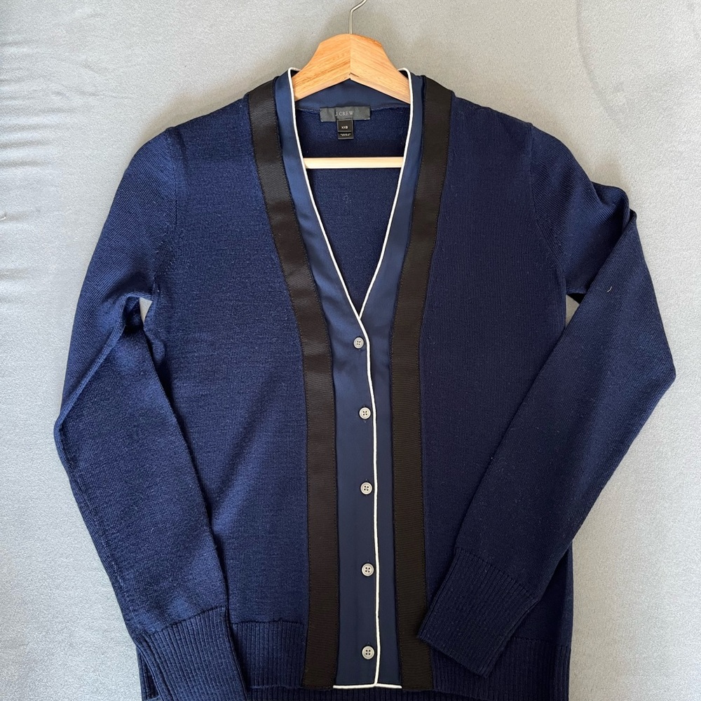 JCrew merino wool cardigan XXS
